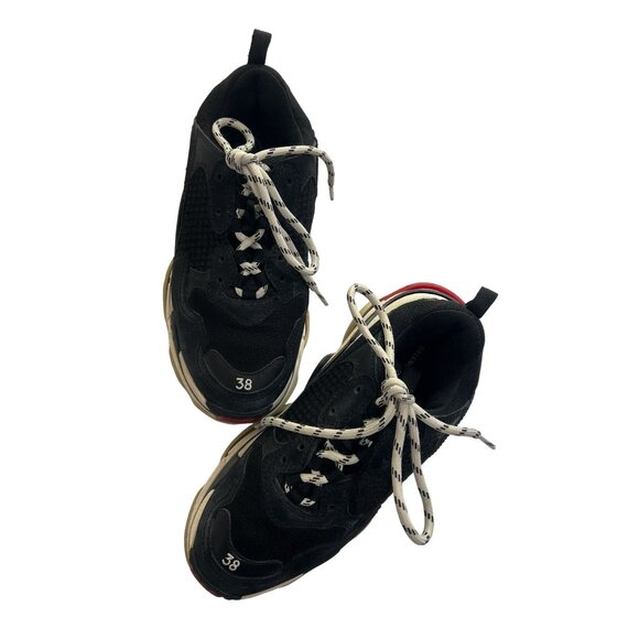 Balenciaga Triple S Sneakers in Black - Picture 1 of 6